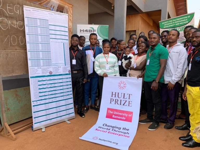 H4BF Empowers Young Innovators at Hult Prize University of Bamenda On-Campus Program!